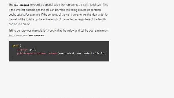 How the minmax() Function Works