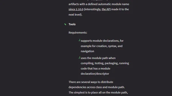 The JPMS Maturity Model