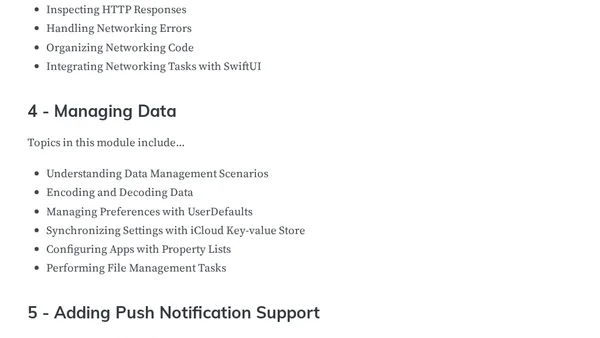 iOS 17 Fundamentals