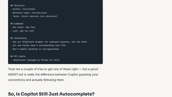 Copilot Isn't Autocomplete Anymore: Inside Agent Mode