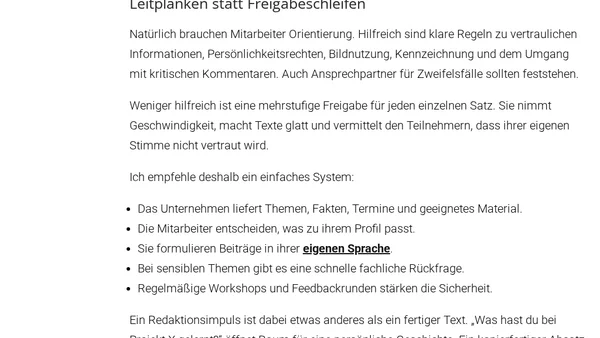 Corporate Influencer ohne Textbausteine: Wie Mitarbeiter glaubwürdig sichtbar werden