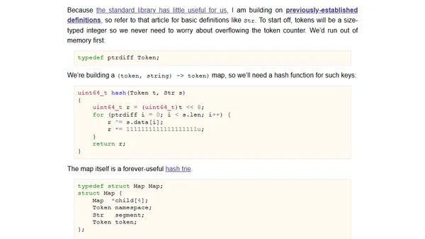 Hierarchical field sort with string interning