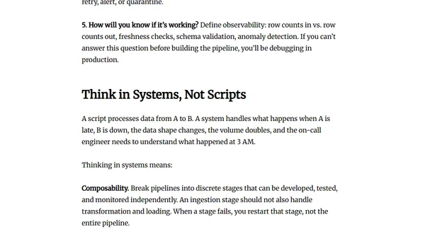 How to Think Like a Data Engineer