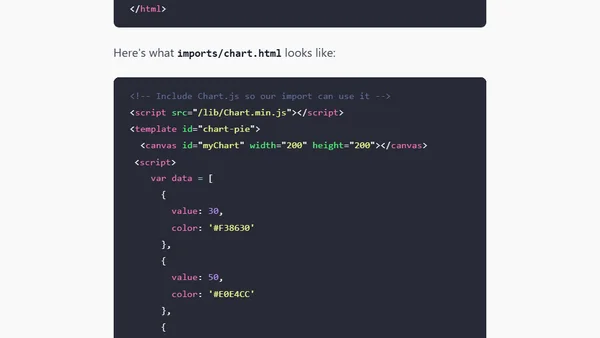 Exploring HTML Imports