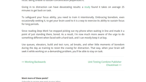 How waiting in line can improve your focus