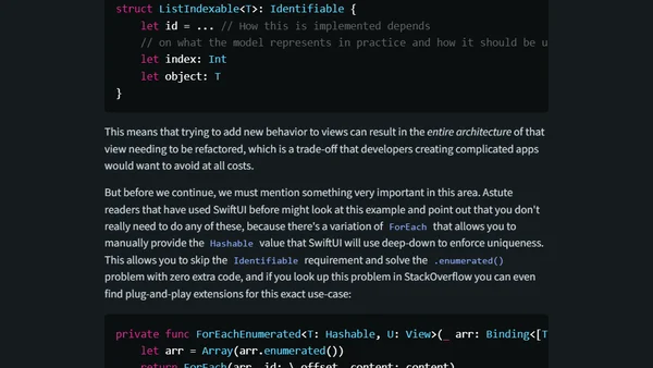 Thoughts on SwiftUI vs UIKit