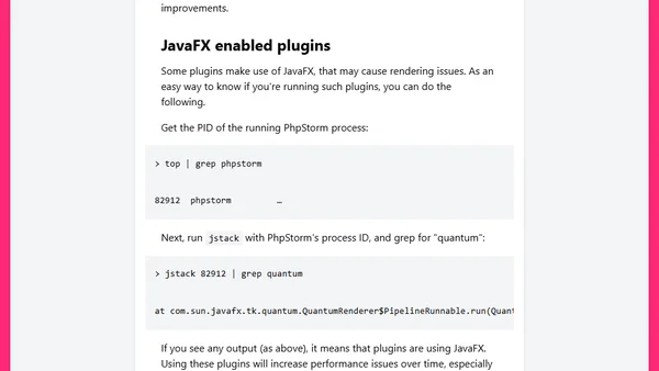 PhpStorm OSX performance: October 2018