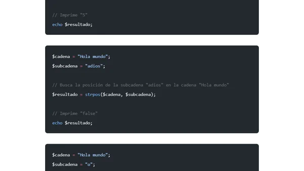 PHP strpos