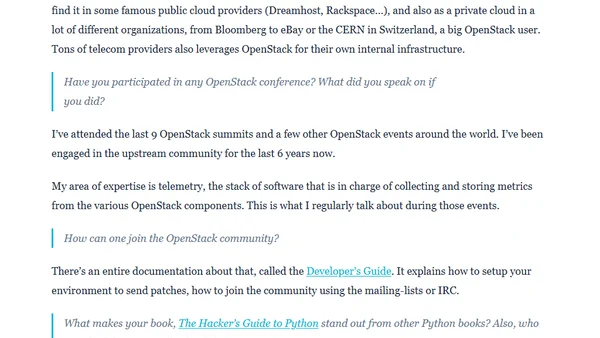 My interview with Cool Python Codes