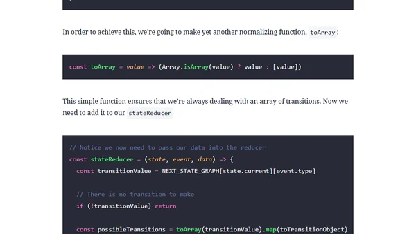 Adding Guards to a `useReducer` Finite State Machine