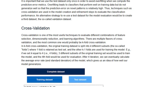 Predictive modeling, supervised machine learning, and pattern classification