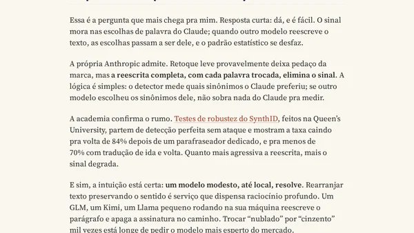 Entendendo IA Watermark da Anthropic: como burlar