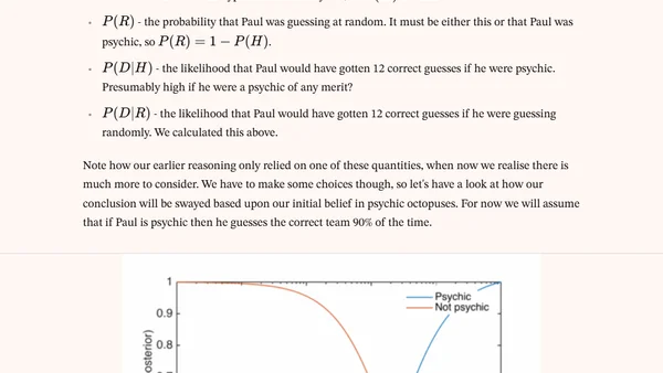 Bayes vs. Paul the Psychic Octopus