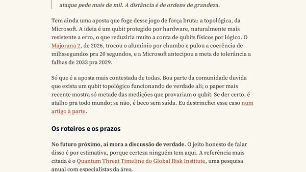 O que significa o Paper do Google sobre Vulnerabilidade Quântica