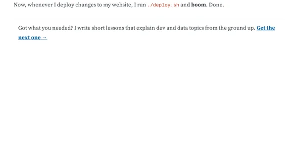 Make a Bash Script Executable