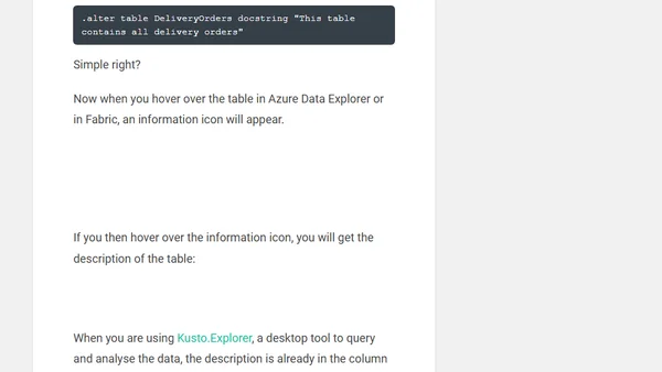 Best practices for documenting and organizing KQL