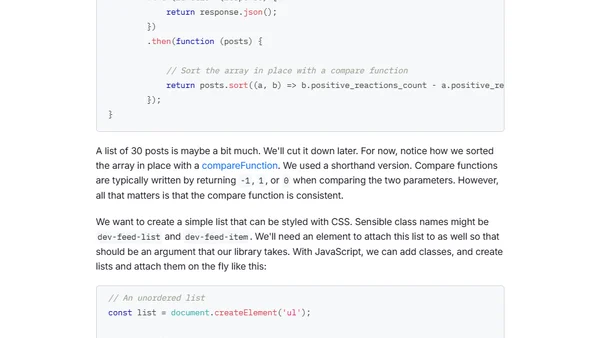 Embed Your Latest DEV Posts Anywhere (Tutorial)