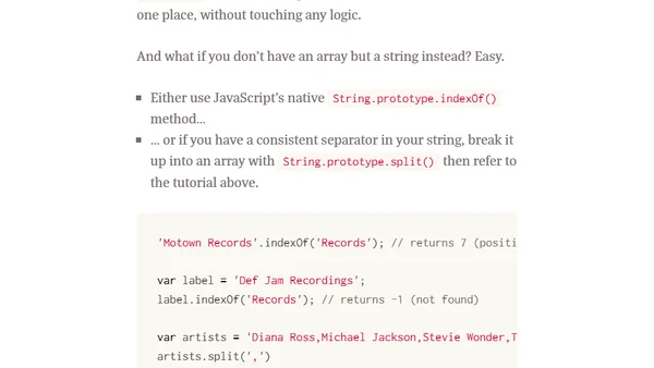 A Better Way to Perform Multiple Comparisons in JavaScript