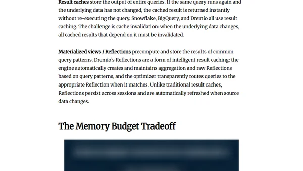Buffer Pools, Caches, and the Memory Hierarchy