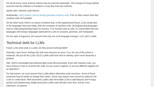 Does code quality still matter?
