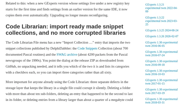 GExperts 1.3.29 released