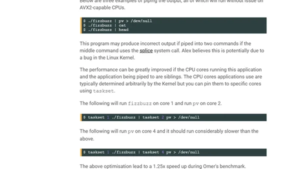 The Fastest FizzBuzz Implementation