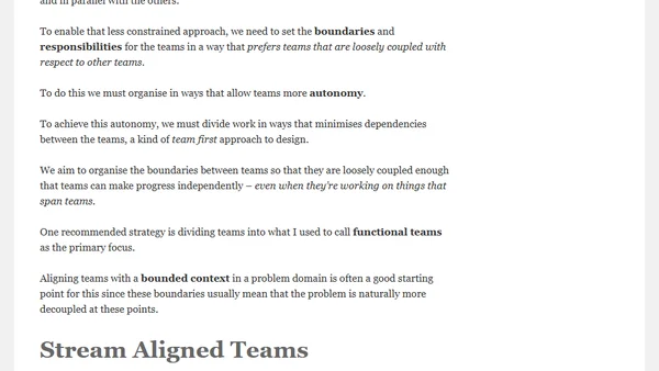 Team Topologies – Book Review