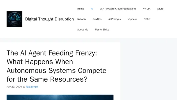 The AI Agent Feeding Frenzy: What Happens When Autonomous Systems Compete for the Same Resources?