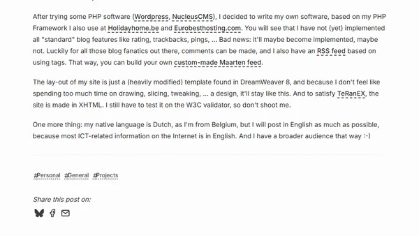 My first blog post!