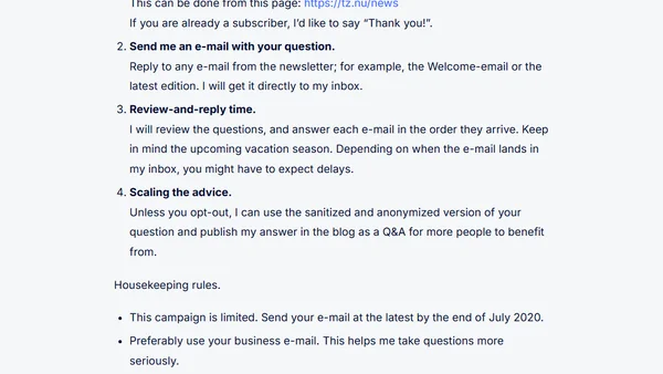 I am giving away consulting advice for Azure