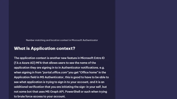 Advanced Security Features in Microsoft Authenticator