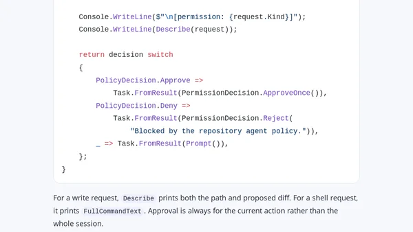 Build a Safe Repository Maintenance Agent with GitHub Copilot and Microsoft Agent Framework in .NET