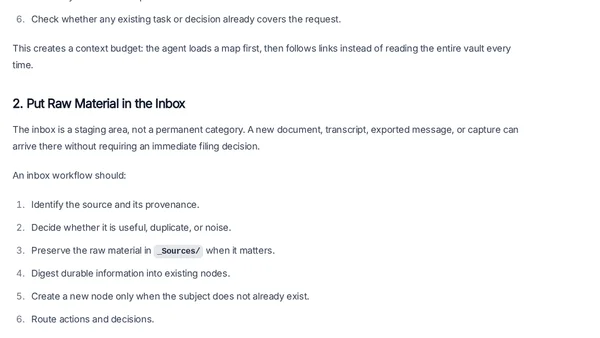 The Practical Second Brain: Building an LLM-Operated Markdown Knowledge Graph