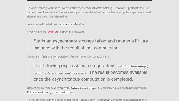 Futures in Scala Protips (part 3): Unapplying Future.apply (sometimes)