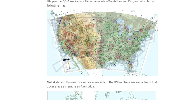 Open Source Aviation Maps