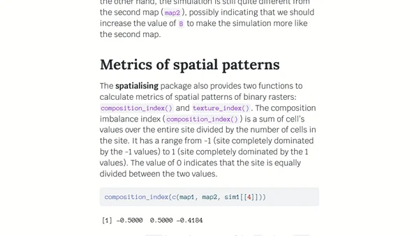 Simulating spatial patterns with the spatial kinetic Ising model