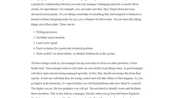 Managing Upwards