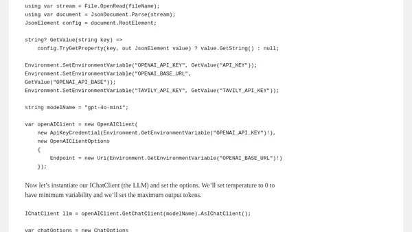 Migrating Agentic Code Python -> C# Part 6 (final)