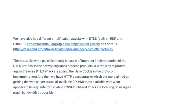 How to protect against DDoS attacks (Extended edition)