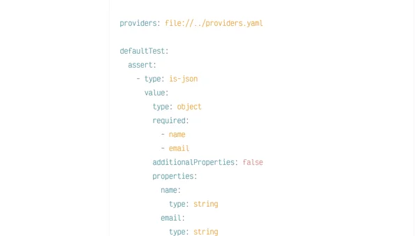Testing AI prompts and comparing models with promptfoo