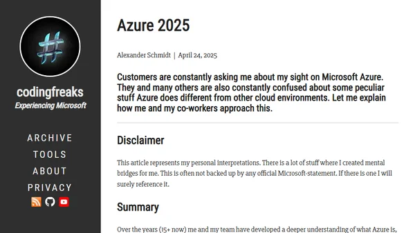 Azure 2025