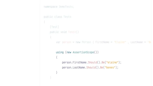 Assertion Scopes, the one FluentAssertions feature you didn't know you needed