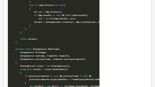 [WPF] Display an animated GIF image
