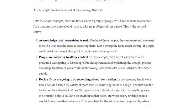 Collective issues