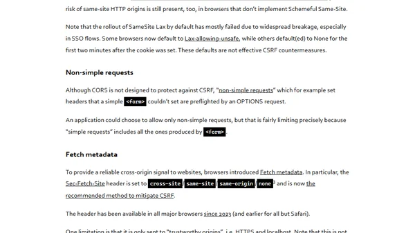 Cross-Site Request Forgery