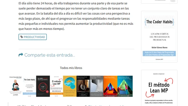 El poder de las pequeñas tareas