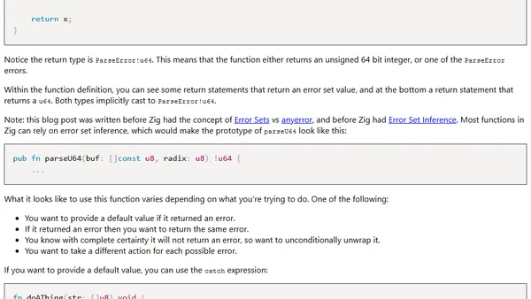 Introduction to the Zig Programming Language