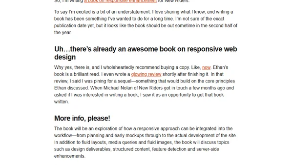 I'm Writing a Book