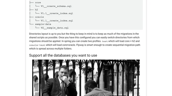 Database migrations