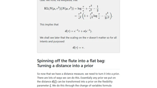 Priors part 4: Specifying priors that appropriately penalise complexity